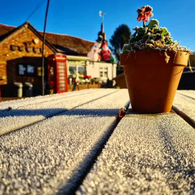 Frosty scene near Hambledon
