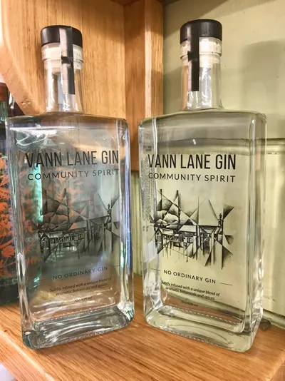 Gin bottles