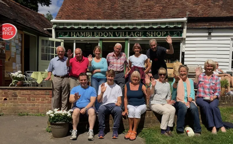 Hambledon Village Shop volunteers
